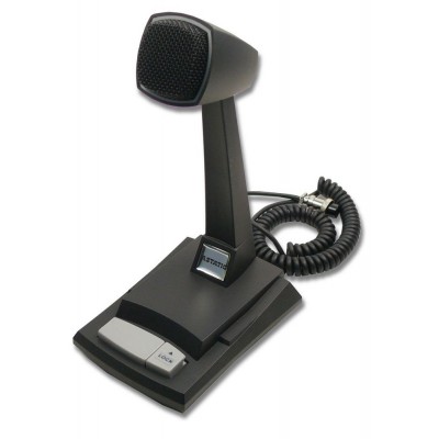 878DM, high-quality amplified desk microphone